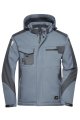 Heren Ski Jas Craftsmen James & Nicholson JN824 Carbon-Zwart